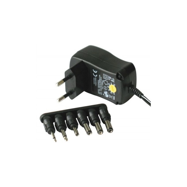 Acquista Alimentatore 600 mA universale multitensione 3-4.5-5-6-7.5...