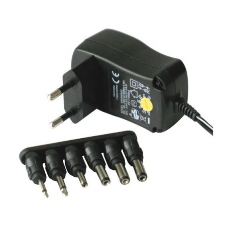 Acquista Alimentatore 600 mA universale multitensione 3-4.5-5-6-7.5...