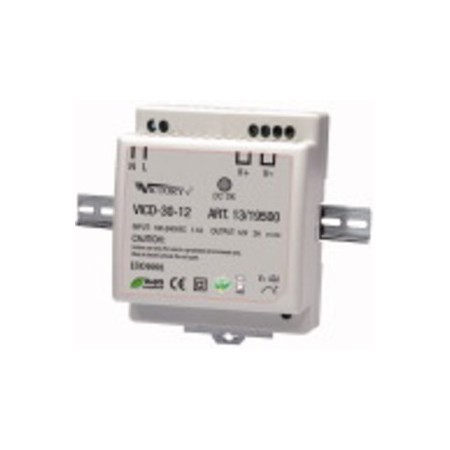 Acquista Alimentatore da guida DIN 24V 45Windustriale 4,5 moduli | ...