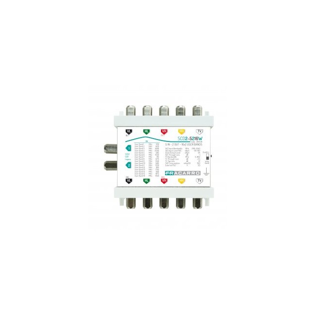 Acquista Multiswitch DCSS 5 ingressi e 2 uscite derivate utente, vh...
