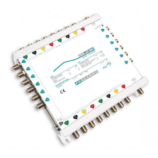 Acquista Multiswitch 8IN SAT + TV 12 derivazioni passante | Tiessee...