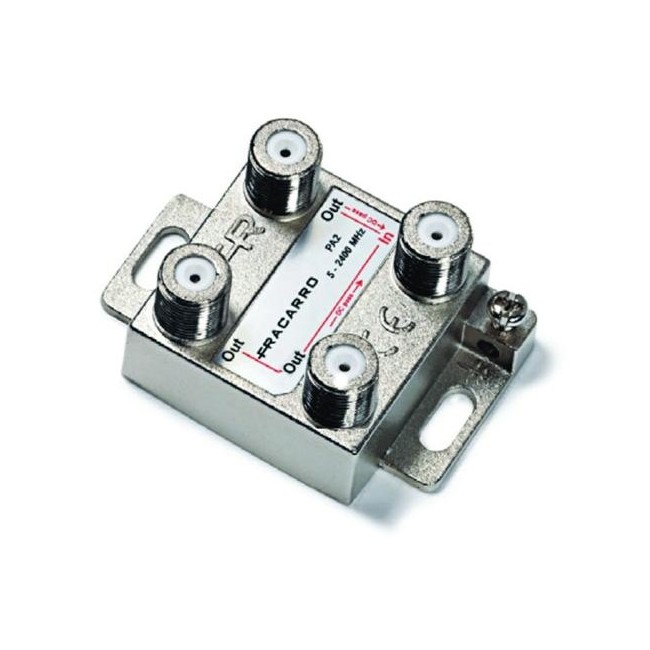 Acquista Partitore 3 uscite TV/SAT 5-2400MHz a 3 vie cc in pressofu...