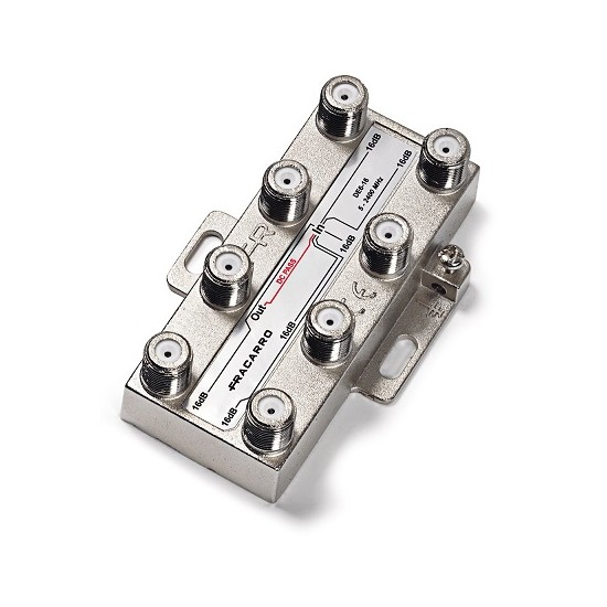 Acquista Partitore 8 uscite TV/SAT 5-2400MHz a 8 vie cc in pressofu...