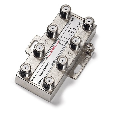 Acquista Partitore 8 uscite TV/SAT 5-2400MHz a 8 vie cc in pressofu...