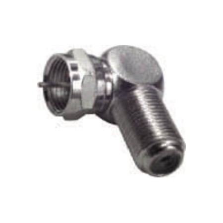 Acquista Adattatore F maschio - F femmina angolare 90° volante | Ti...