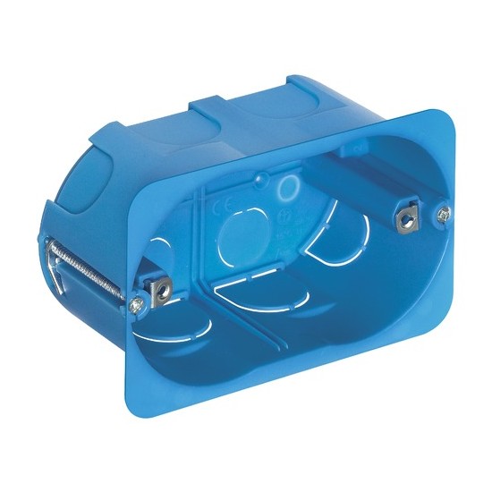 Acquista Scatola 3 posti da incasso per cartongesso rettangolare ad...