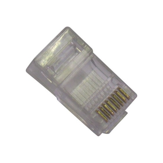 Acquista Spina telefonica RJ45 8 contatti corpo 8 plug categoria 5e...