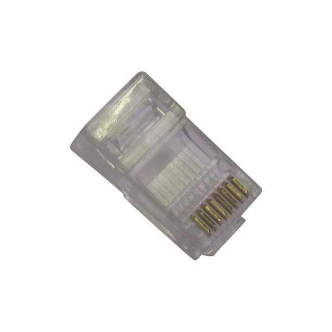 Acquista Spina telefonica RJ45 8 contatti corpo 8 plug categoria 5e...