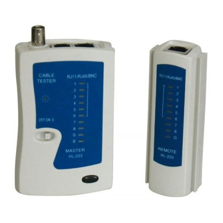 Acquista Strumento prova coppie per cavi di rete RJ11/12/45 | Tiess...