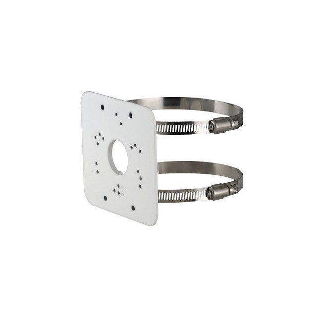 Acquista Supporto a palo per telecamera con fascette in acciaio ino...