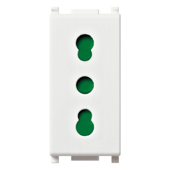 Acquista Bipresa SICURY 2P+T 16 A 250 V~ standard italiano tipo P17...