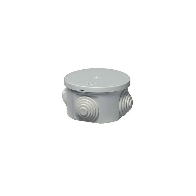 Acquista Cassetta di derivazione tonda con passacavi e coperchio a ...