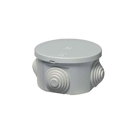 Acquista Cassetta di derivazione tonda con passacavi e coperchio a ...