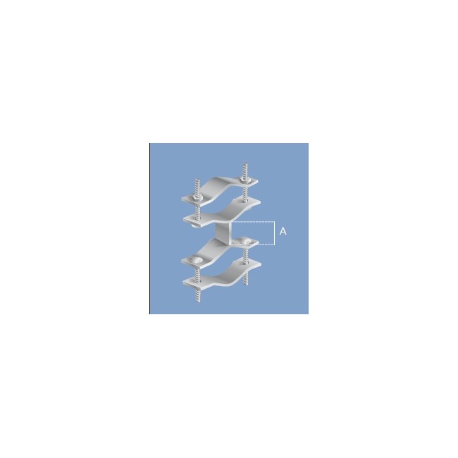 Acquista Cavallotto a 8 distanziato 50mm palo-palo | Tiesseelettron...