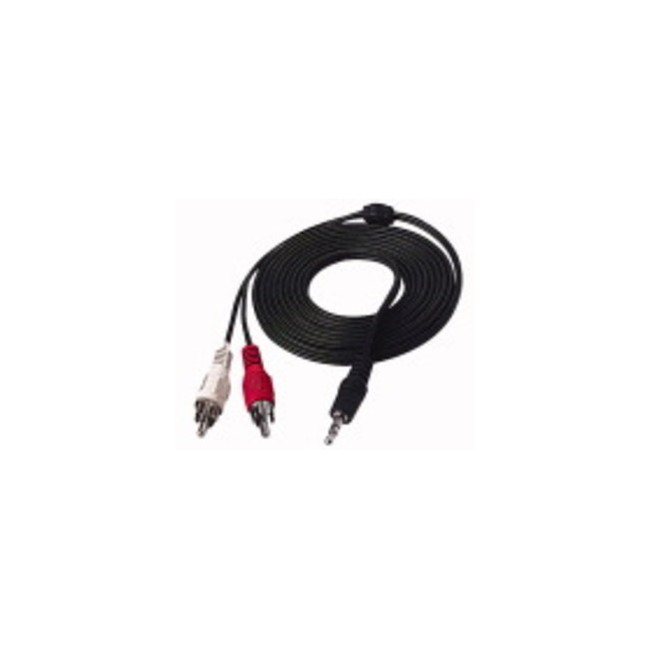 Acquista Cavetto audio 2 RCA a 1 JACK stereo 3.5" | Tiesseelettroni...