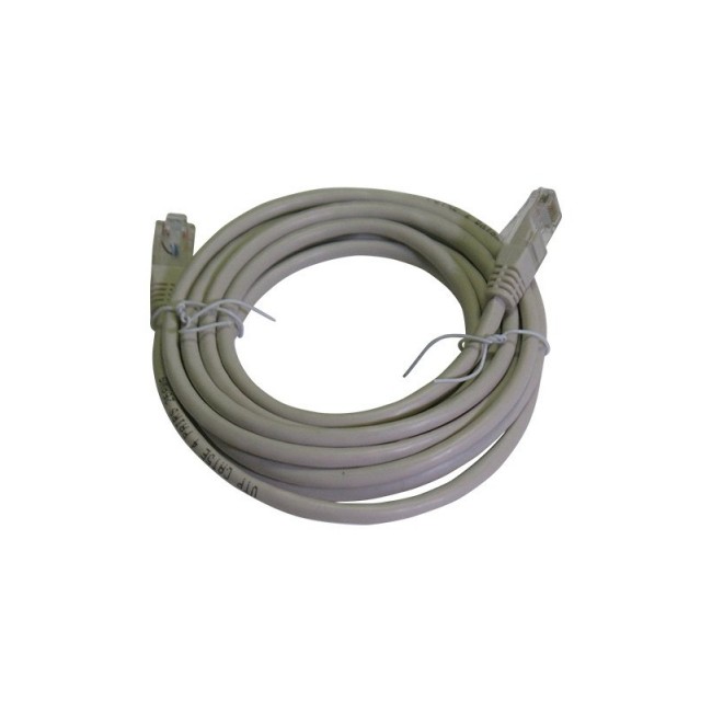 Acquista Cavetto patch cat5e utp , lunghezza 3mt. colore grigio | T...
