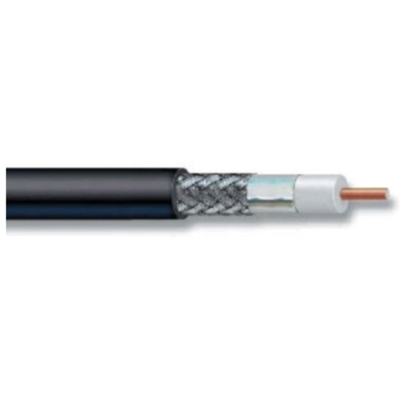 Acquista Cavo coassiale d.6,6mm da esterno RAME/PE per segnali TV/S...