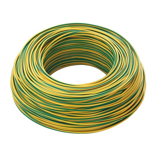 Acquista Cavo colore GIALLO/VERDE 1X1,5mmq per energia isolato in P...