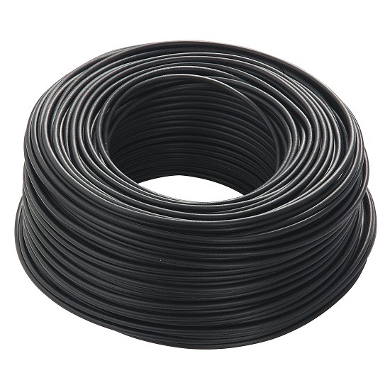 Acquista Cavo colore NERO 1X4mmq per energia isolato in PVC di qual...