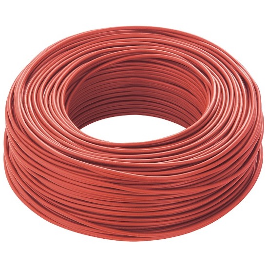 Acquista Cavo colore ROSSO 1X1,5mmq per energia isolato in PVC di q...