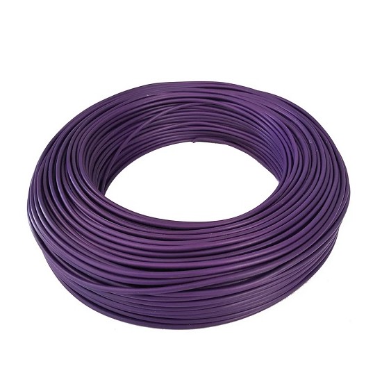 Acquista Cavo colore VIOLA 1X1,5mmq per energia isolato in PVC di q...