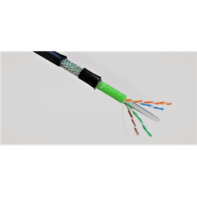 Acquista Cavo UTP categoria 6 PE armato antiroditore in acciaio | T...