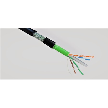 Acquista Cavo UTP categoria 6 PE armato antiroditore in acciaio | T...