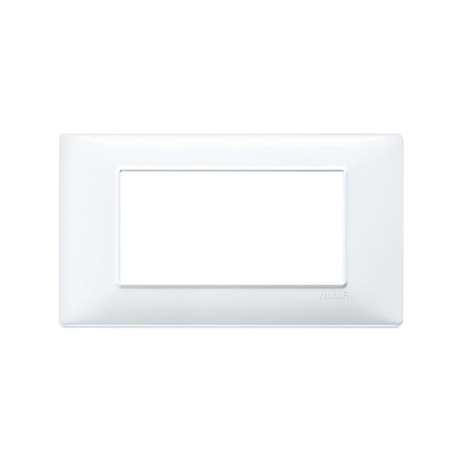 Acquista Placca 7 moduli, tecnopolimero, bianco Vimar Plana | Tiess...