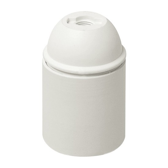 Acquista Portalampada attacco E27 colore bianco | Tiesseelettronica...