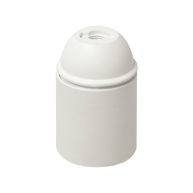 Acquista Portalampada attacco E27 colore bianco | Tiesseelettronica...