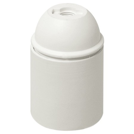 Acquista Portalampada attacco E27 colore bianco | Tiesseelettronica...
