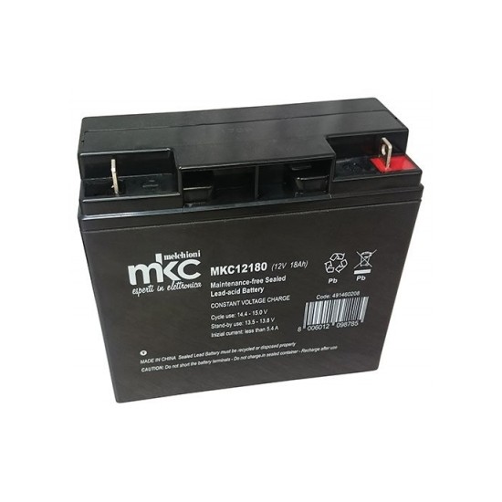 Acquista Batteria 12V 18 Ah, al piombo ricaricabile varie marche. M...