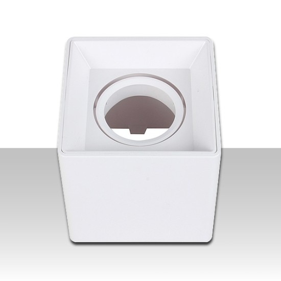 Acquista Portafaretto GU10 (non incluso) cubo orientabile montaggio...