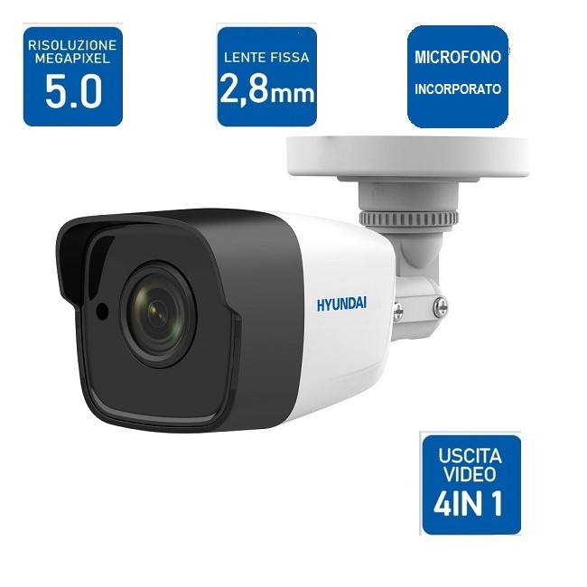 Acquista Telecamera bullet 5.0mpx HYUNDAI NEXT serie GEN PRO multis...
