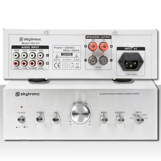 Acquista Amplificatore audio alta fedeltà con ingressi per DVD, CD,...