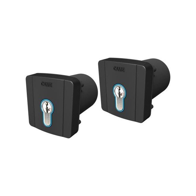 Acquista Kit composto da due selettori a chiave da incasso conretro...