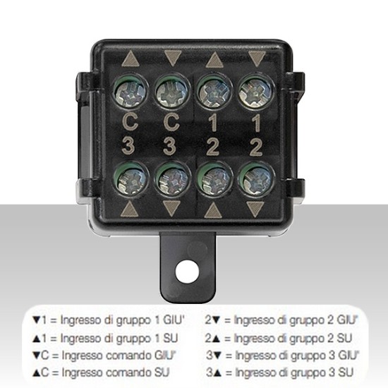 Acquista Modulo centrale Quid tapparelle 2 ingressi 6 uscite | Ties...