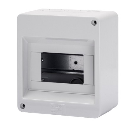Acquista Centralino 6 moduli IP40 con barra DIN - Quadro predispost...