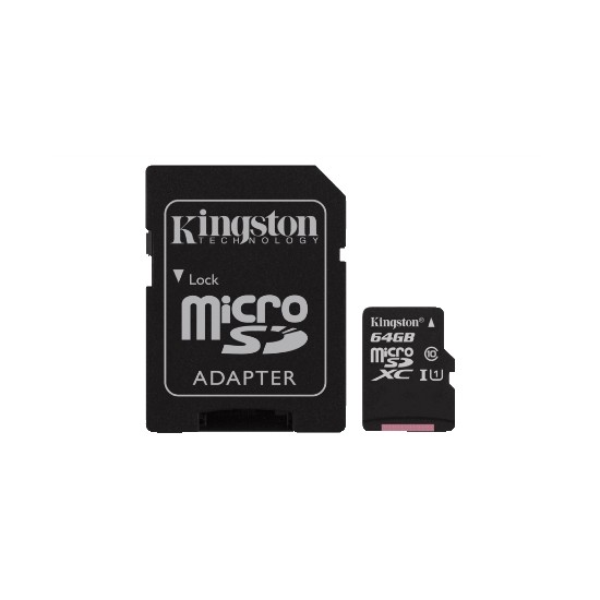 Acquista Micro SD card 64 GB class 10 + adattatore + card reader | ...