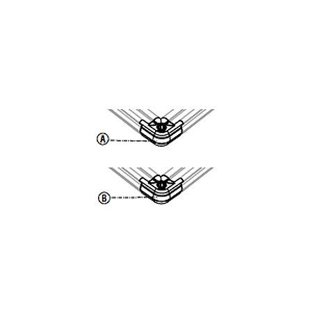 Acquista Coppia angolari per bordo sensibile STOP PROTO | Tiesseele...