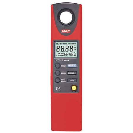 Acquista Luxmetro UNI-T Digitale UT-382 con cavo interfaccia USB | ...
