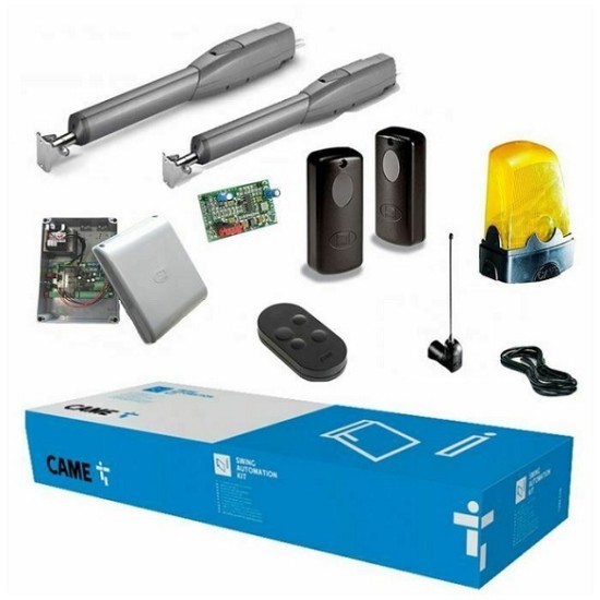 Acquista KIT automazione per cancelli 2 ante battenti max 3m e 400K...