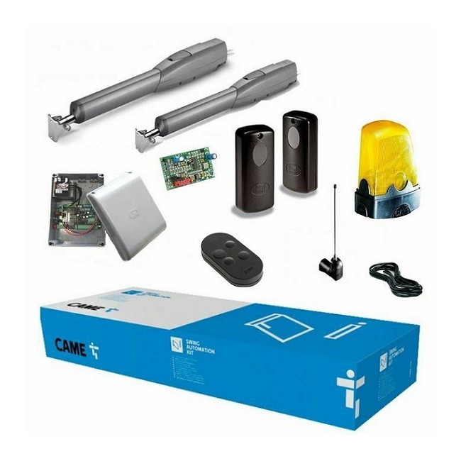 Acquista KIT automazione per cancelli 2 ante battenti max 3m e 400K...
