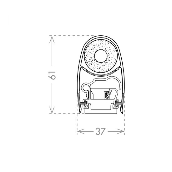 Acquista Costa di protezione CCE COMPATTA PROTO 2m a microswitch | ...