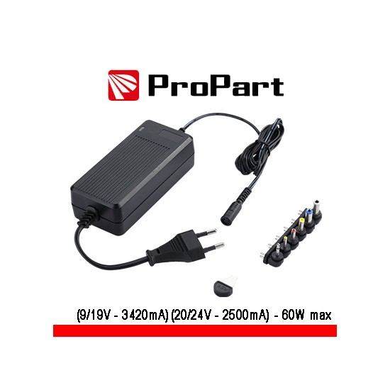 Acquista Alimentatore Universale Multi tensione 9-24V 3420-2500mA 6...