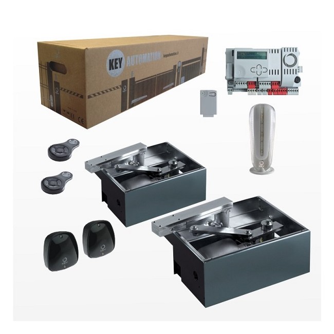 Acquista Kit interrato per l’automazione di cancelli a battente con...