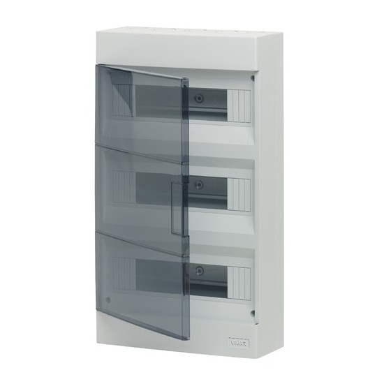 Acquista Centralino da parete IP40, con portello trasparente a cern...