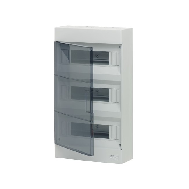 Acquista Centralino da parete IP40, con portello trasparente a cern...