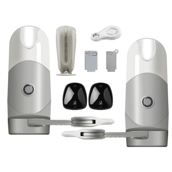 Acquista Kit per l’automazione di cancelli a battente con ante fino...
