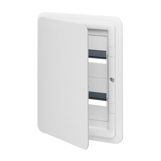 Acquista Centralino estetico da incasso IP40, 24 moduli, completo d...